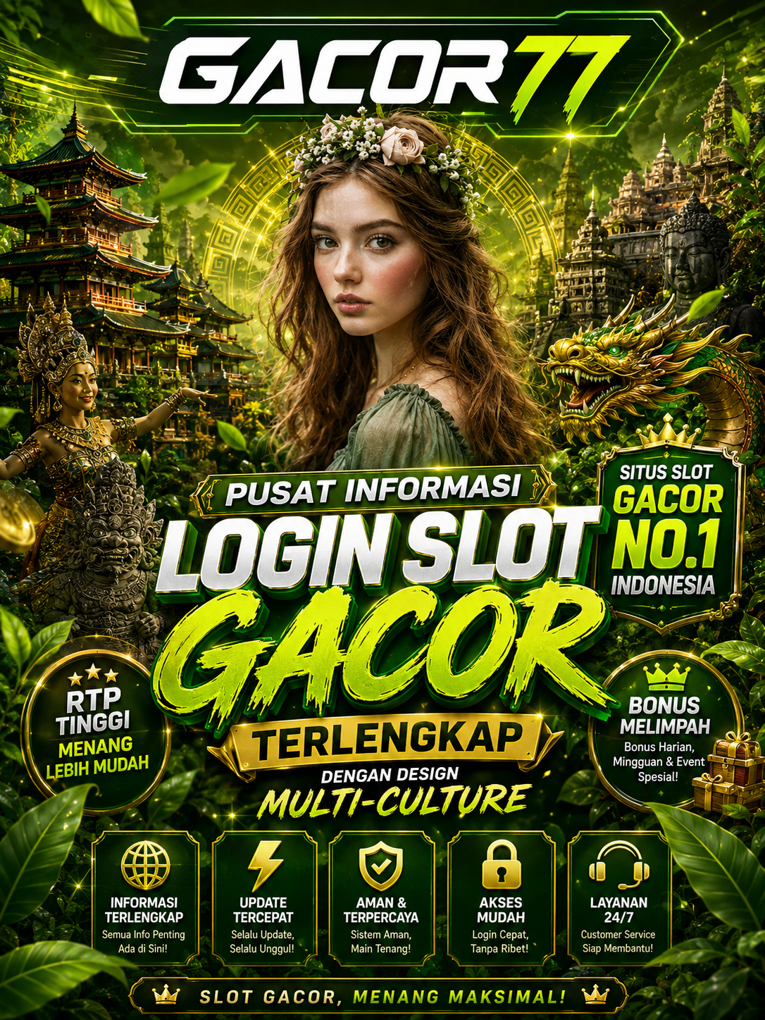 GACOR77 • Platform Informasi Login dengan Desain Multi-Culture Modern